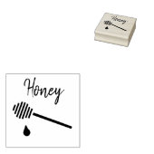 Honey Rubber Stamp Rubberstempel (Gestempeld)