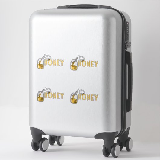 Honey Sticker (Sur valise)