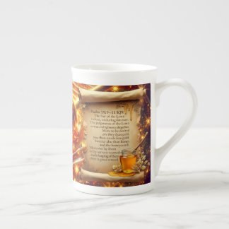 Honey Swirl | Psaume 19:9-11 KJV Mug