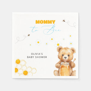 Honey Teddy Bear Jongen Meisje Baby shower Servet