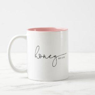 Honey Vastgesteld Oma Cadeau Moederdag Tweekleurige Koffiemok