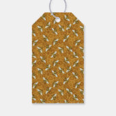 Honeybee Apiary Honing Jar Labels | Honingraat Cadeaulabel (Achterkant)