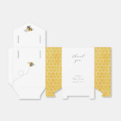Honeybee Baby Shower Bedankdoosjes (Uitgevouwen)