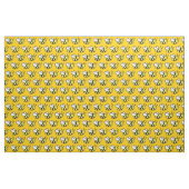Honeybee Cartoon Pattern Stof (Fat Quarter)