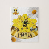 Honeybee Daisy Jigsaw Puzzle Daisy (Vertical)