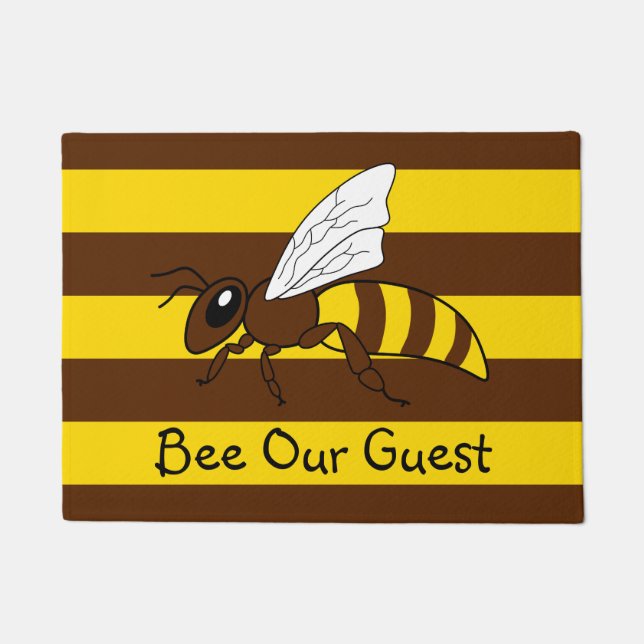 Honeybee Doormat Deurmat (Voorkant)
