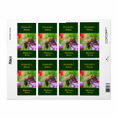 Honeybee Honey Étiquette (Feuille entière)