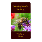 Honeybee Honey Étiquette (Devant)