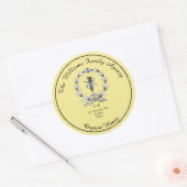 Honeybee Honey Jar Apiary Étiquette | Miel biologi (Enveloppe)