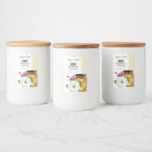 Honeybee Honey Jar Voedselcontainer Etiket (Flessen)