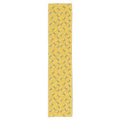 Honeybee Honeycomb Beehive Pattern Korte Tafelloper (Voorkant)