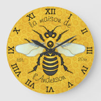Honeybee Honeycomb Franse bijenfamilie Elegant