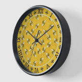 Honeybee Honeycomb French Bee Bumblebee Pattern (Hoek)