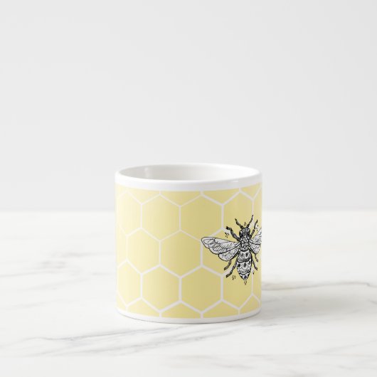 Honeybee Honeycomb Queen Bee | Mok Espresso (Voorkant)