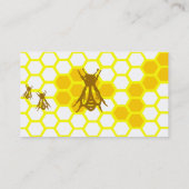Honeybee Honeypeb Cartes de visite personnalisés (Dos)