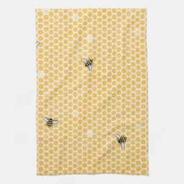 Honeybee keukenhanddoek