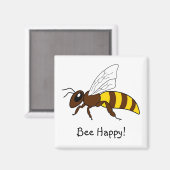 Honeybee Magnet Magneet (Voorkant / Achterkant)