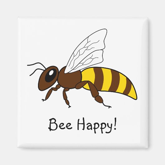 Honeybee Magnet Magneet (Voorkant)