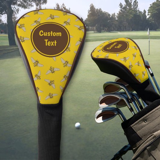 Honeybee Pattern Golfheadcover