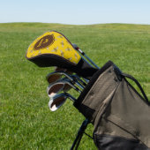 Honeybee Pattern Golfheadcover (Insitu)
