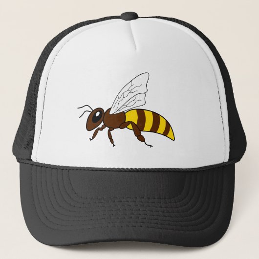Honeybee Trucker Hat Pet (Voorkant)