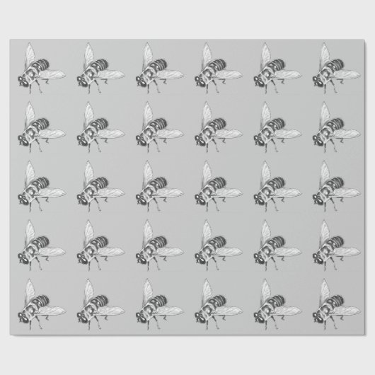 Honeybee wrapping papier voor klauwhuffelkappen (Vlak)