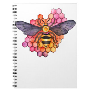 Honeycomb Bee Notitieboek