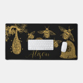 Honeycomb Fleur de fleur noire (Clavier et souris)