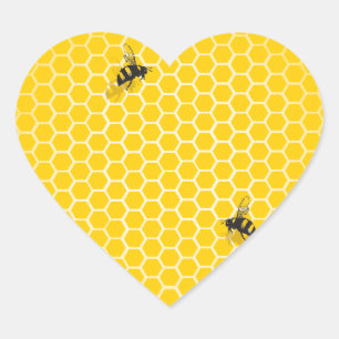 Honeycomb Hart Sticker