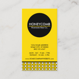 honeycomb hexa bedrijf visitekaartje