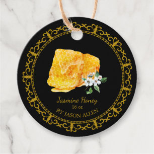 Honeycomb Jasmine Geïnfundeerd Honey Hang Label