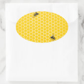 Honeycomb Ovale Sticker (Tas)