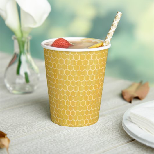 Honeycomb Paper cup Papieren Bekers (Insitu)