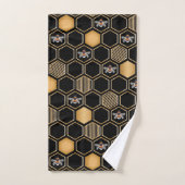Honeycomb Pattern Bad Handdoek (Handdoek)