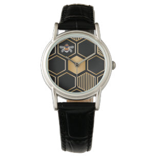 Honeycomb Pattern Horloge