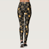 Honeycomb Pattern Leggings (Achterkant)