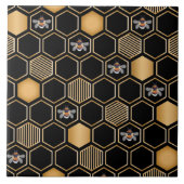 Honeycomb Pattern Tegeltje (Voorkant)