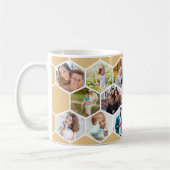 Honeycomb Photo Collage 17 Afbeelding Koffiemok (Links)