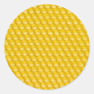 Honeycomb Ronde Sticker