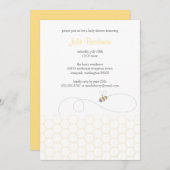 Honeycomb Uitnodiging (Voorkant / Achterkant)