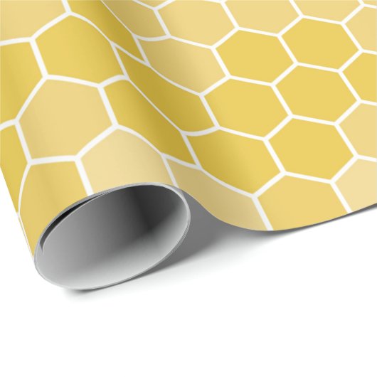 Honeycomb Wrapping Paper Cadeaupapier (Rol Hoek)