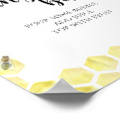 Honeycombes douche nuptiale - Sangria bar poster (Coin)