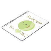 Honeydew dat je van me houdt? notitieboek (Linkerzijde)