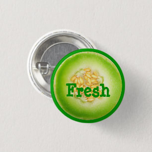 Honeydew Melon Button