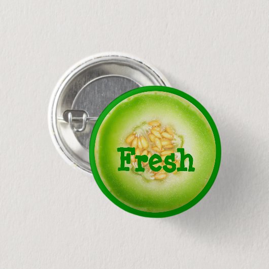 Honeydew Melon Button (Voorkant /achterkant)