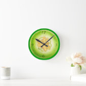 Honeydew Melon Clock Ronde Klok (Huis)