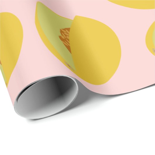 Honeydew Melons Fruit Pattern Cadeaupapier (Rol Hoek)
