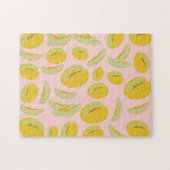 Honeydew Melons Fruit Pattern Legpuzzel (Horizontaal)