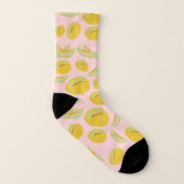 Honeydew Melons Fruit Pattern Sokken (Links binnenkant)