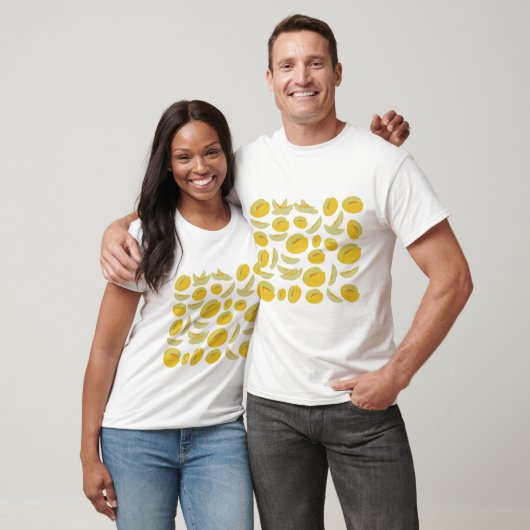Honeydew Melons Fruit Pattern T-shirt (Unisex)